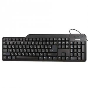 ACME Standard Keyboard KS02 Black /USB/EN, RU, LT/Slim