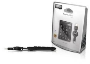  Sweex KP005 Numeric Keypad & Hub (2xUSB2.0) USB, Black
