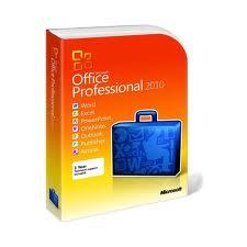 MICROSOFT Office 2010 Pro Full OEM 1-User Version from Dell, works on any Computer, 269-14834