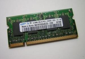 HP 512MB PC2-5300 (DDRII-667) SODIMM