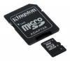 KINGSTON 8GB MicroSDHC CLASS4 w/2 Adapters class4/SDC4/8GB-2ADP