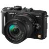 Panasonic DMC-GF1KEB-K juodas  + su objektyvu 14-45mm lens fotoaparatas, 4:3 standartas, keiciamas objektyvas
